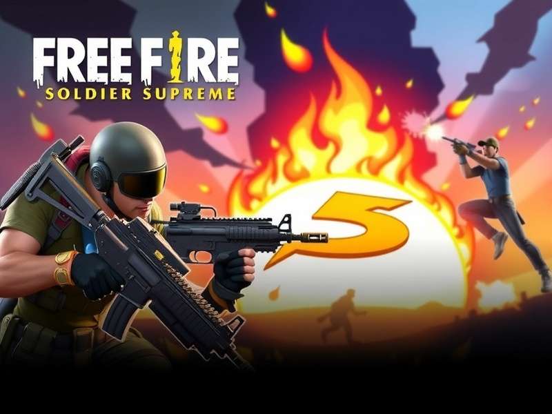Free Fire Soldier Supreme Game Banner